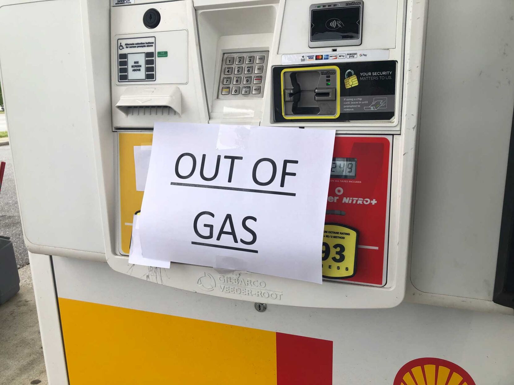 Panic buying leads to gas shortage around Smith Mountain Lake